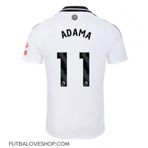 Dres Fulham Adama Traore #11 Domáci 2024-25 Krátky Rukáv